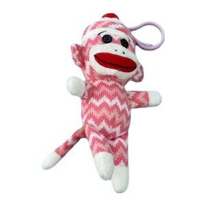 Ty Beanie Baby Socks the Monkey Keychain